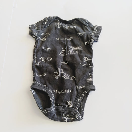 Black digger bodysuit - size 000