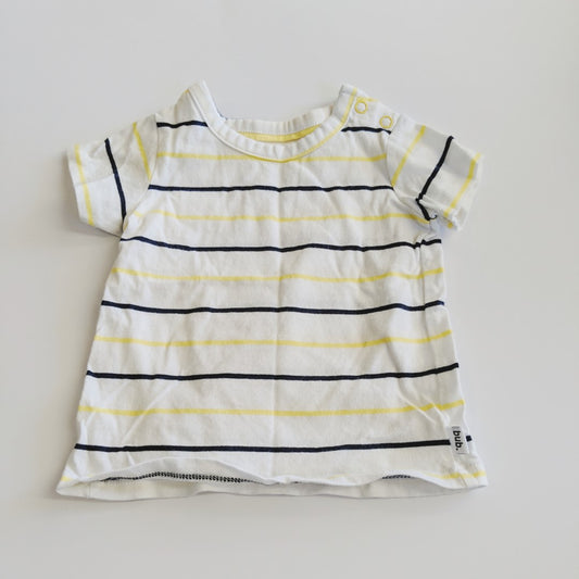 Black and yellow stripey T-shirt - size 000