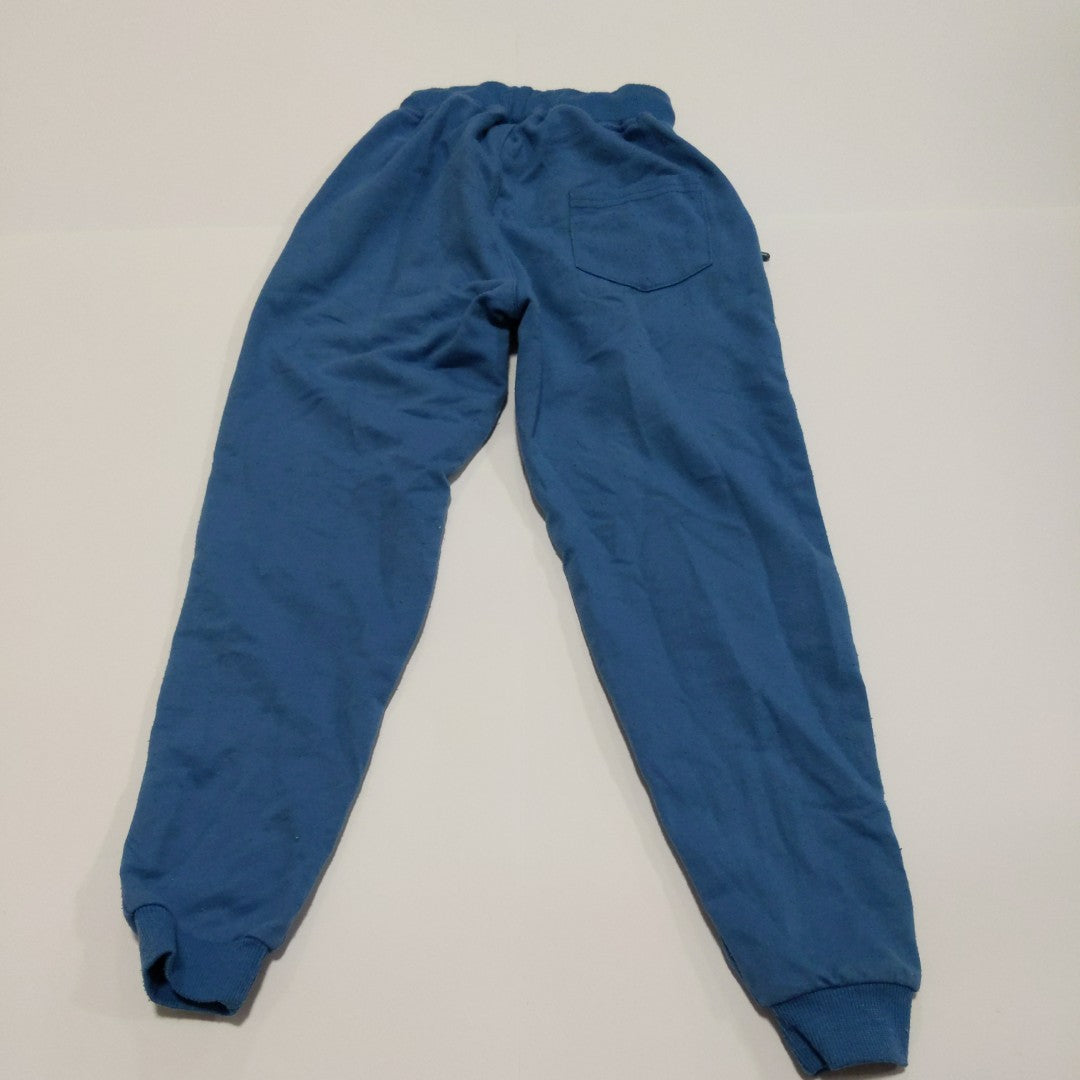 Blue track pants - size 8