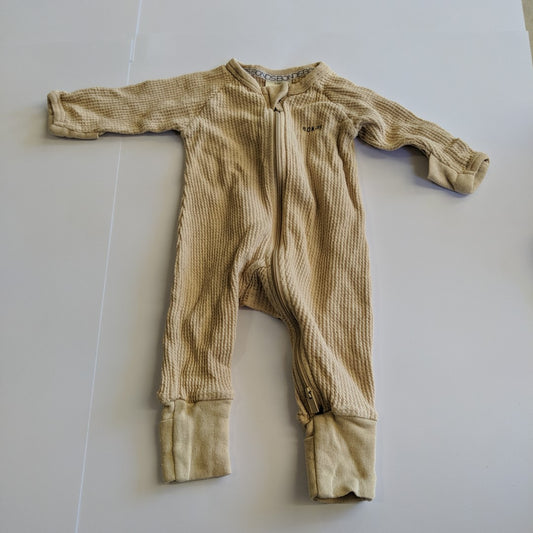 Brown Bonds reloved recycled fibre onesie - size 000