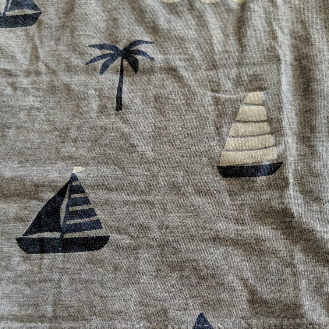 Grey boat T-shirt - size 5