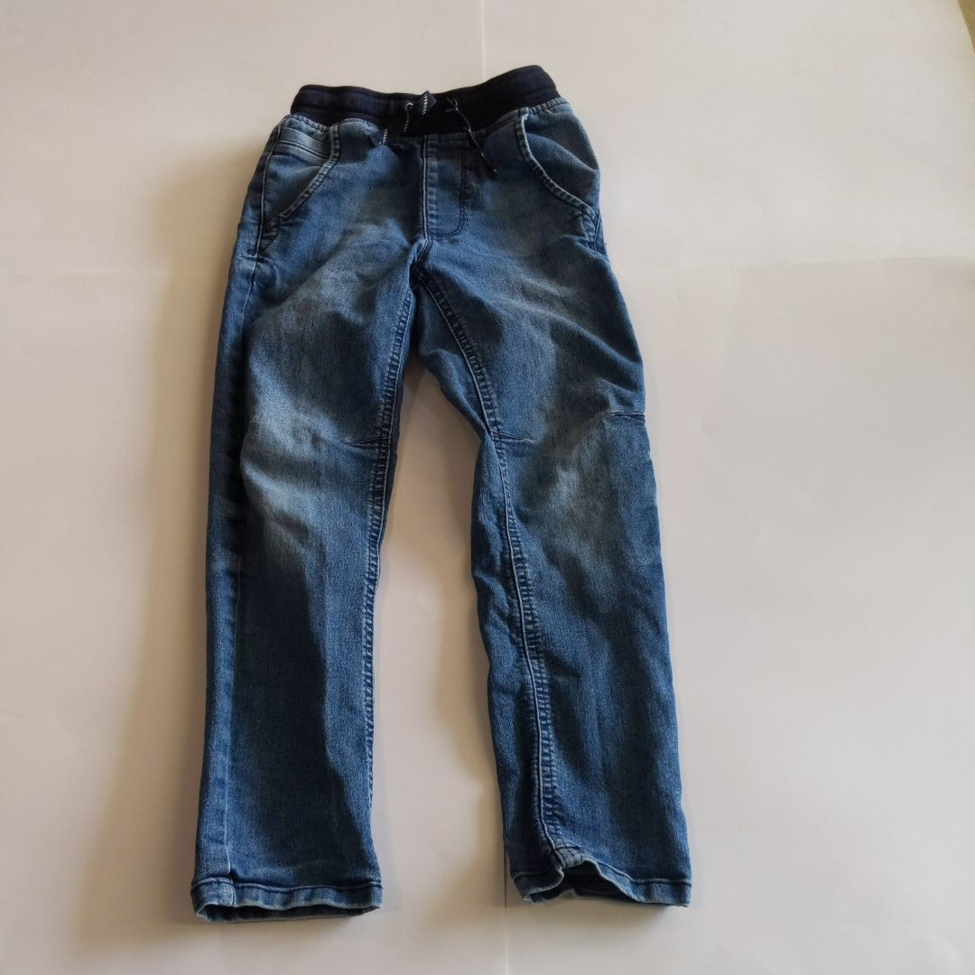 Jeans with elastic waist - size 7