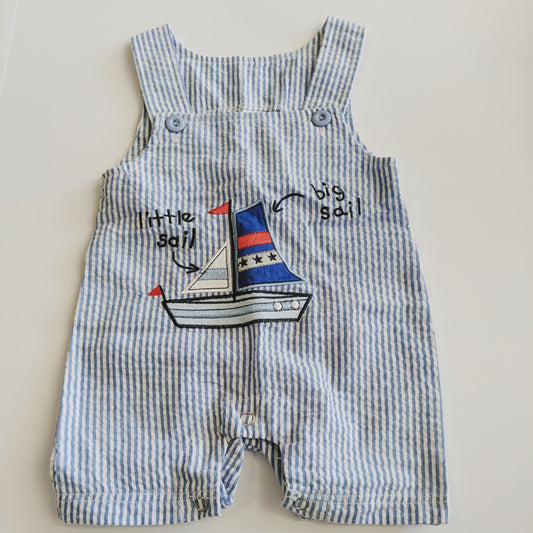 Sailboat overalls - size 000