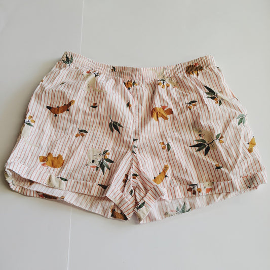 Aussie animal Christmas shorts - size 10