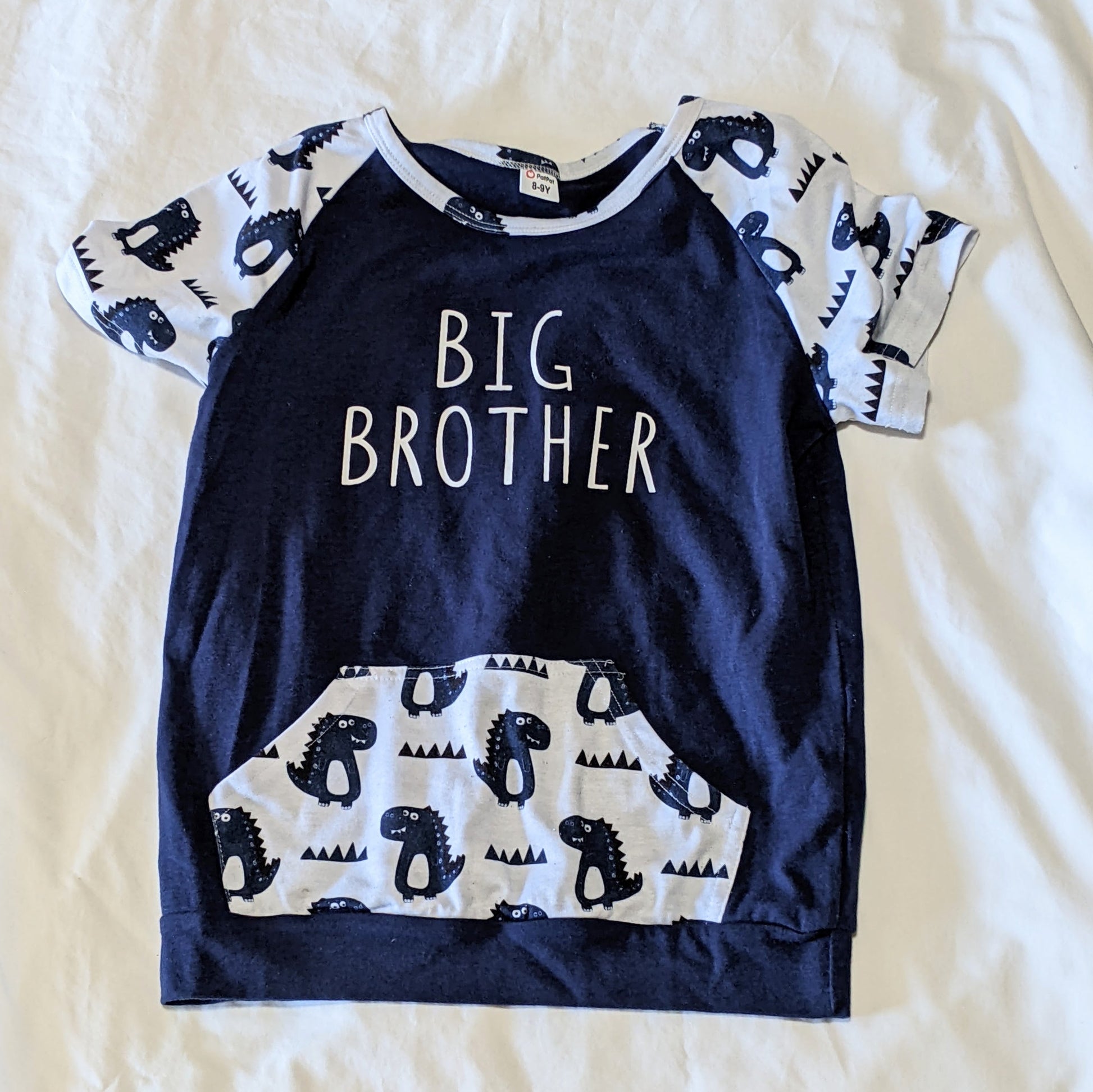 Big Brother dinosaur T-shirt - size 8