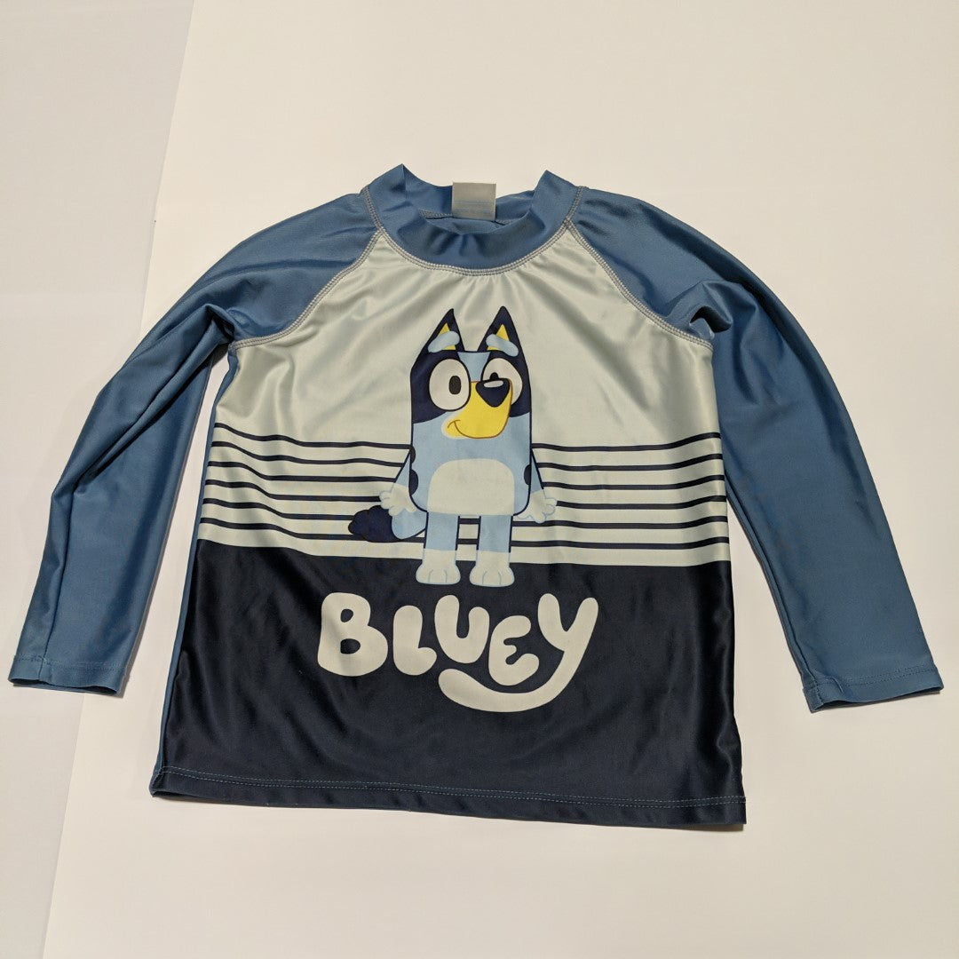 Bluey rash shirt - size 4