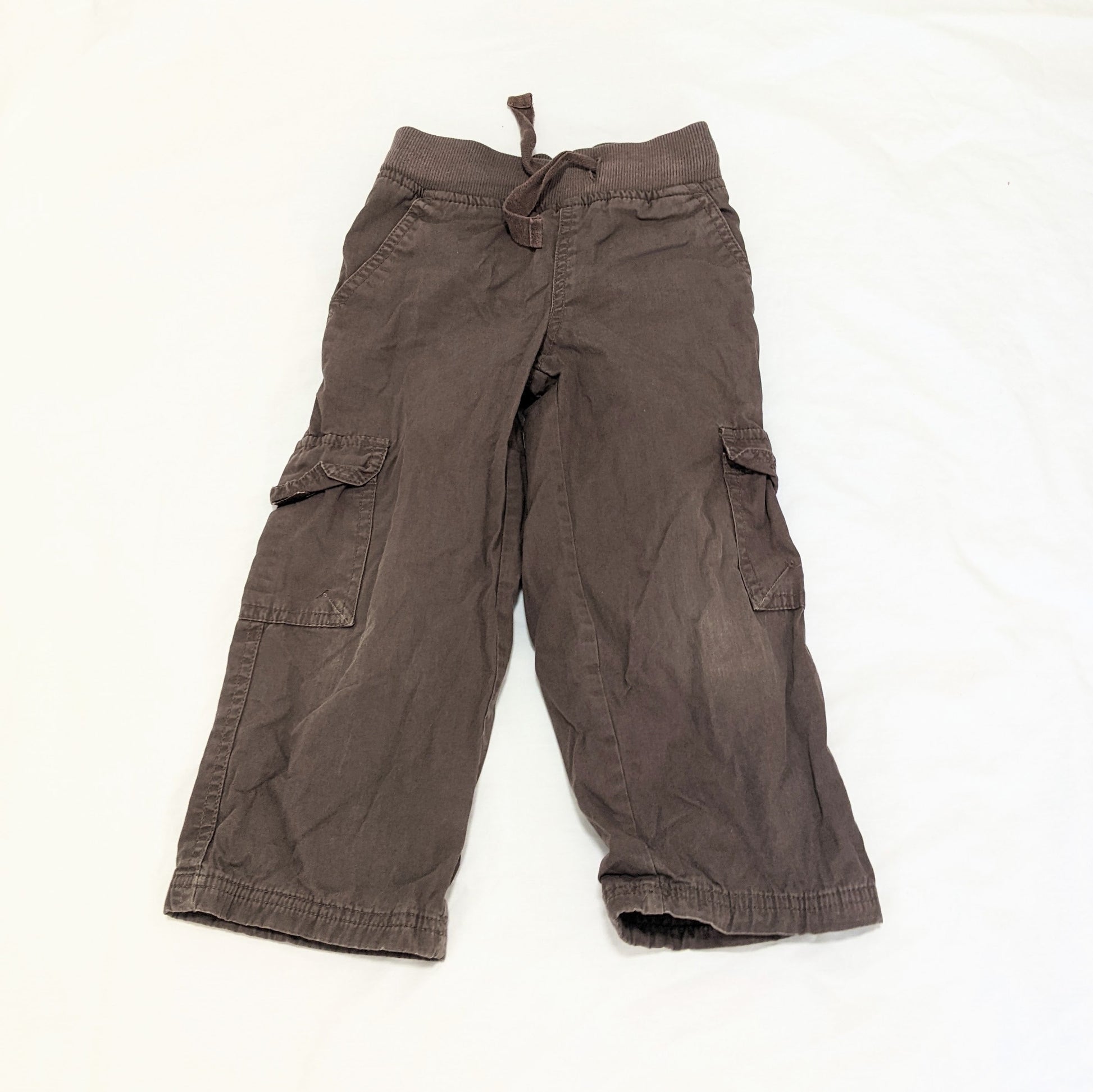 Brown cargo pants - size 3