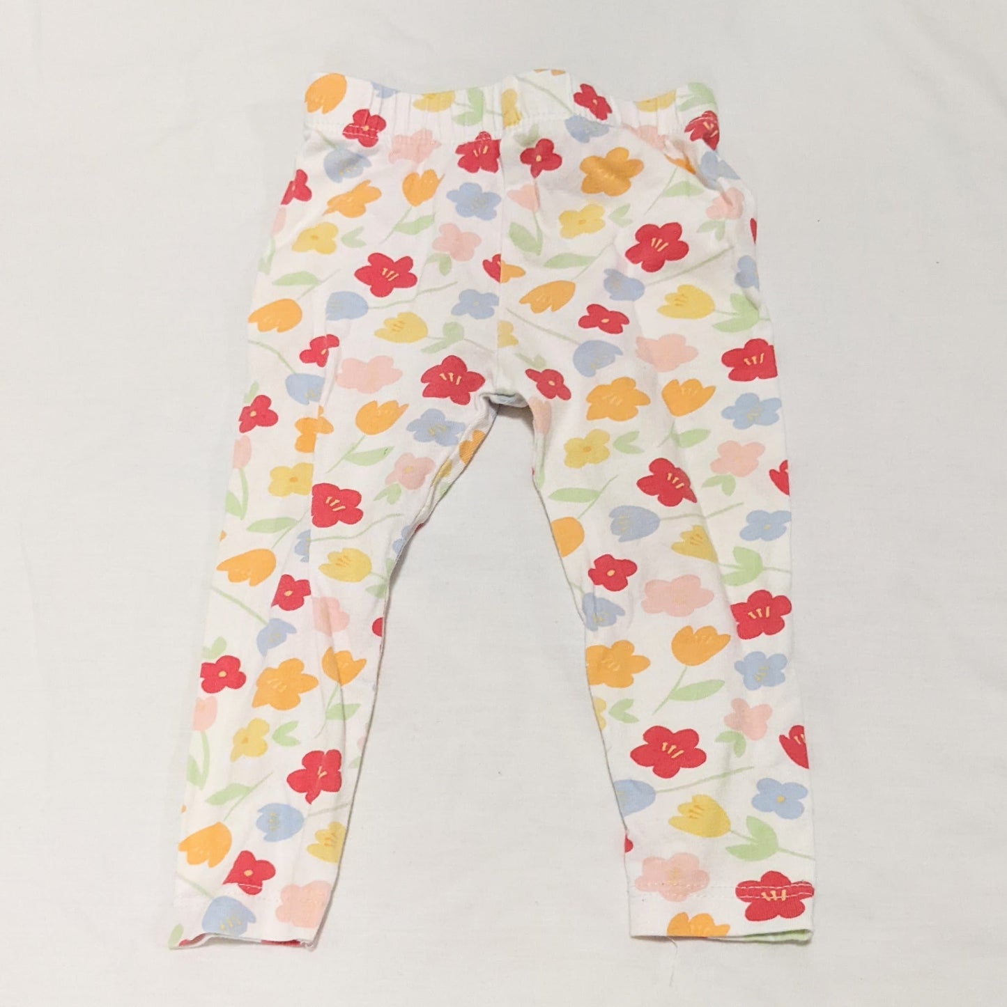 Flower print tights - size 00