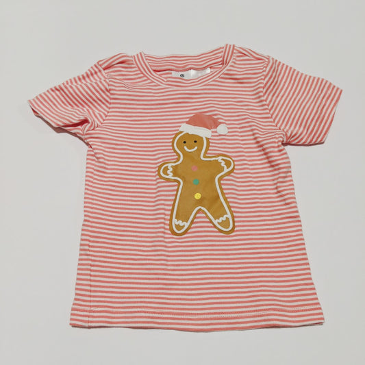 Gingerbread man T-shirt - size 1