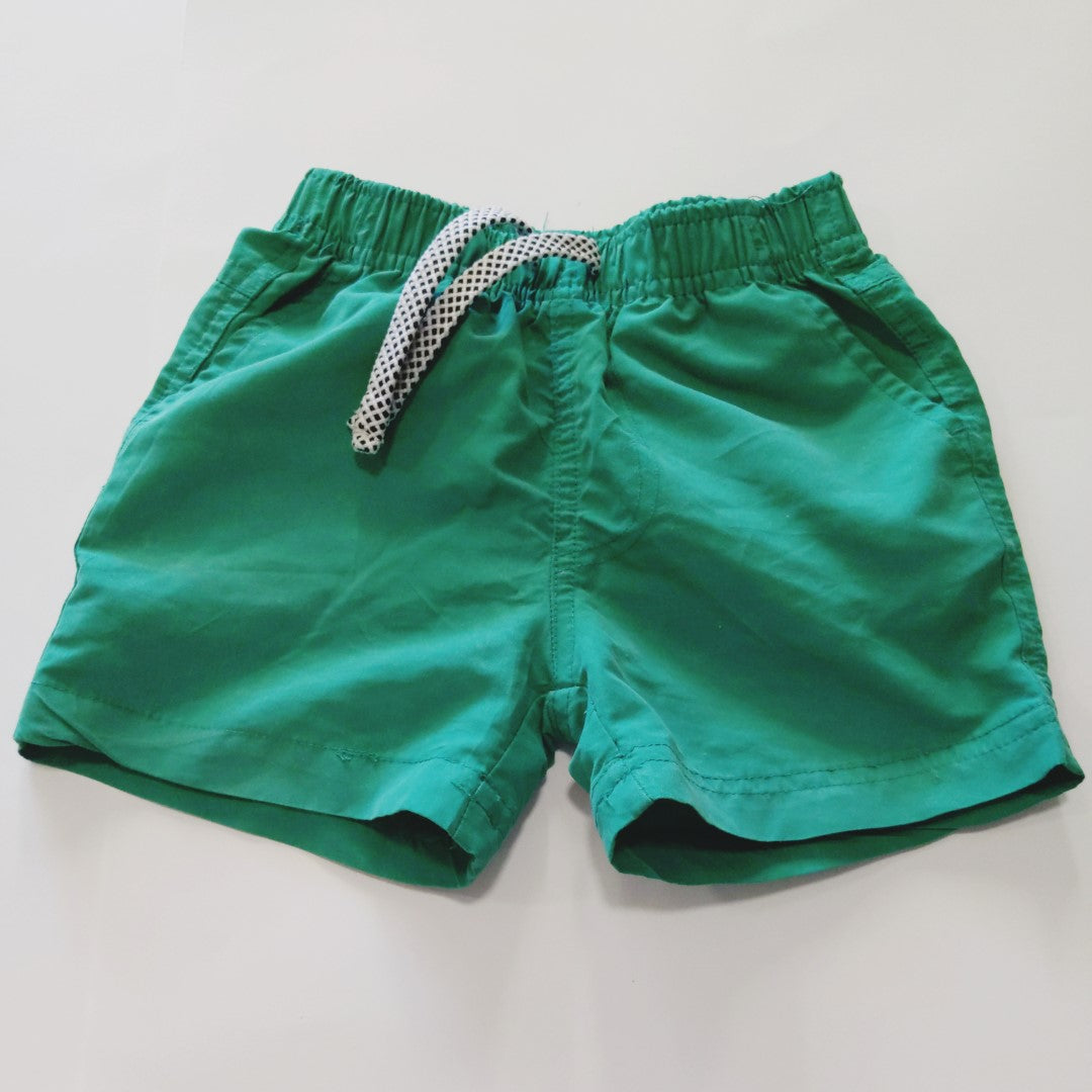 Green boardshorts - size 3