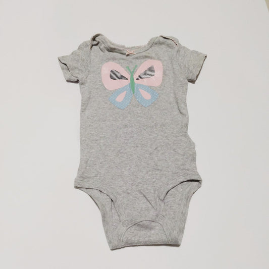 Grey butterfly bodysuit - size 0