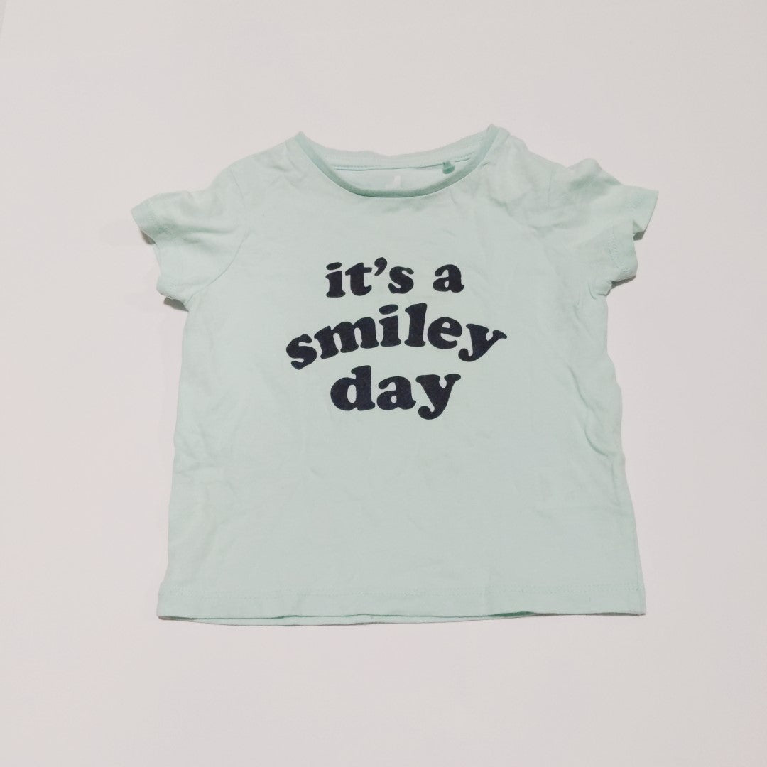 It's a smiley day shirt - size 1