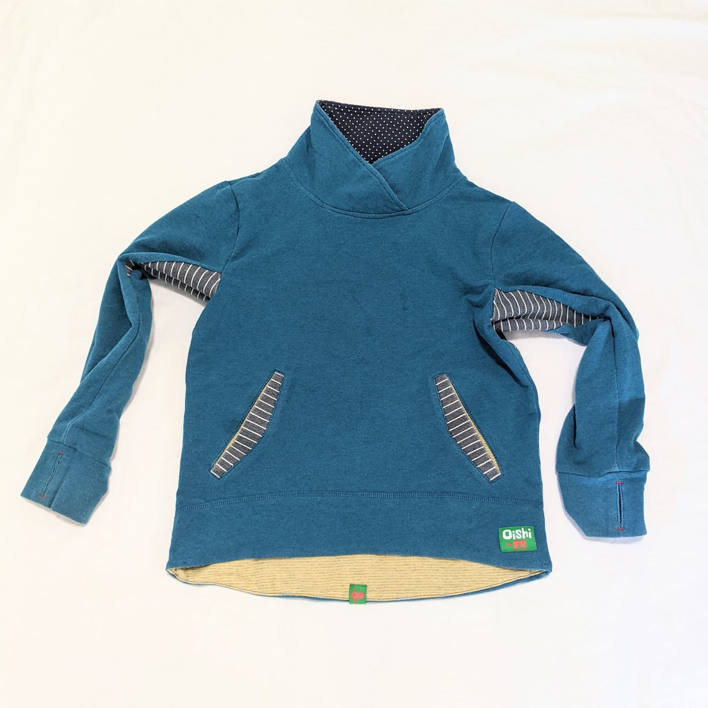 Oishi-m teal jumper - size 7