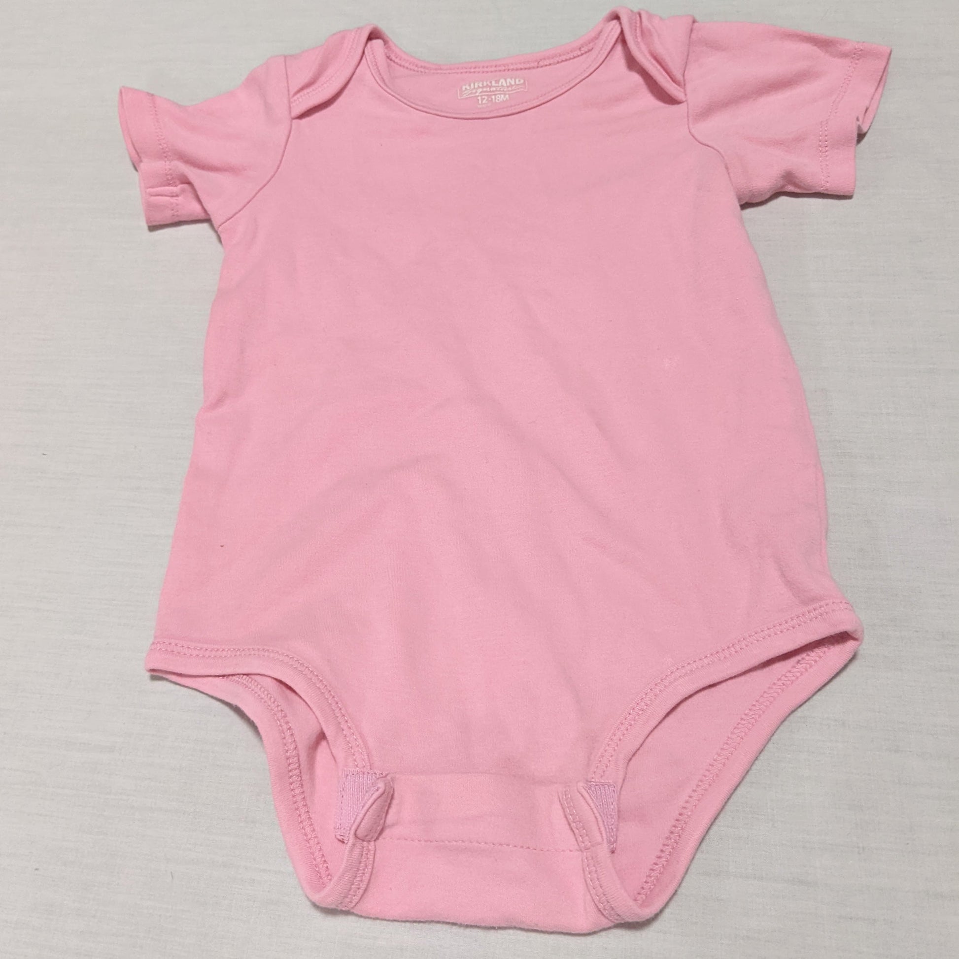 Plain pink bodysuit - size 1