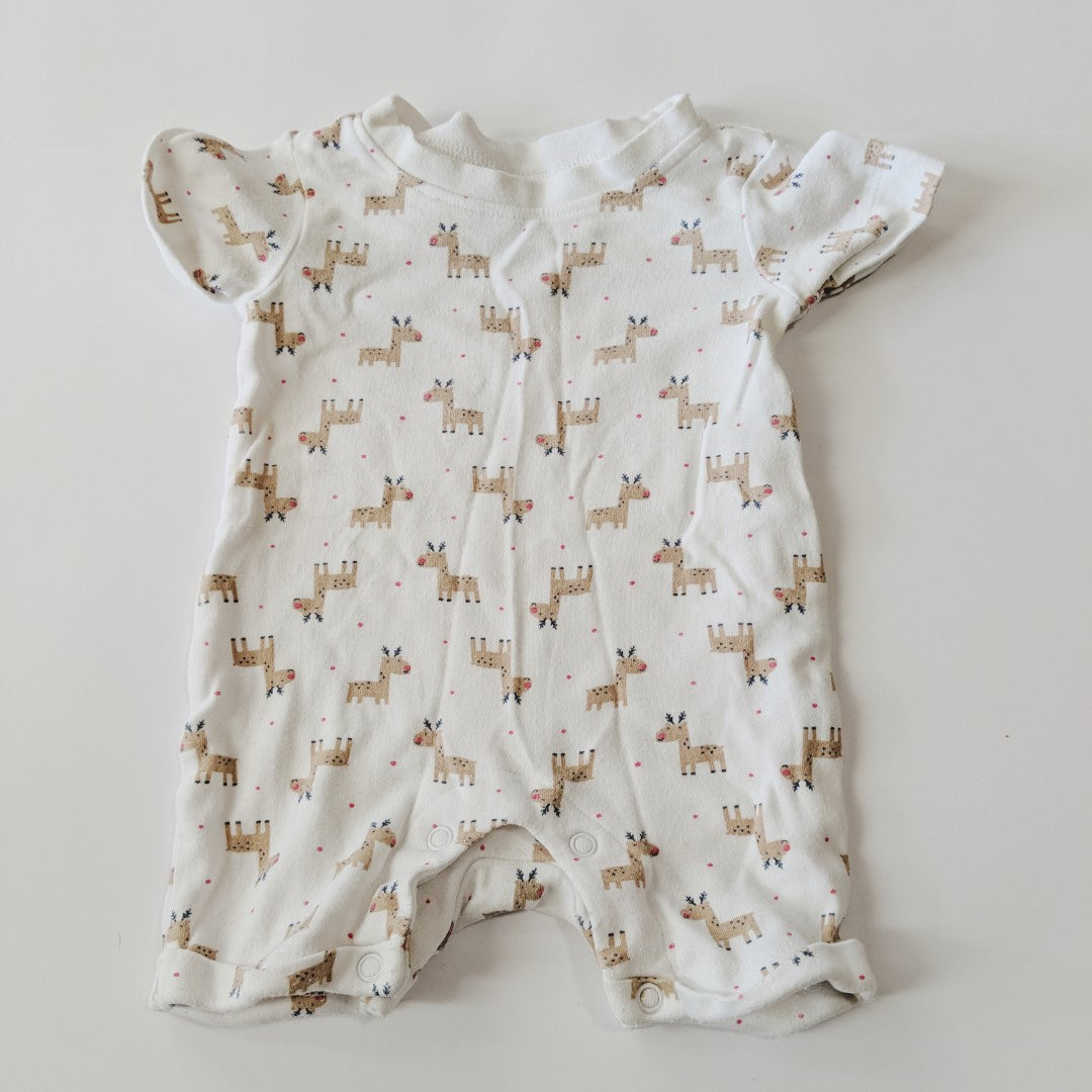 Reindeer romper - size 000