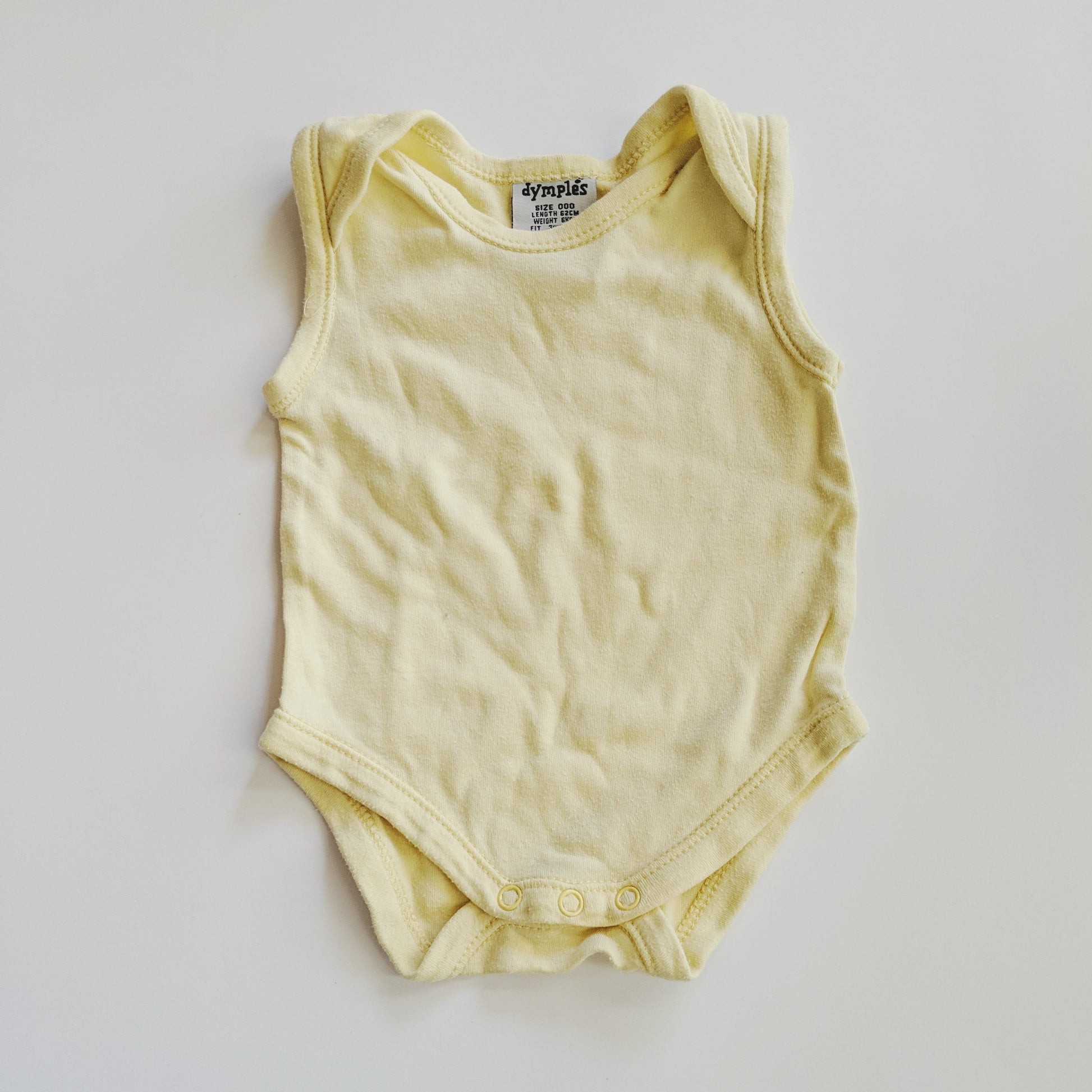 Yellow bodysuit - size 000